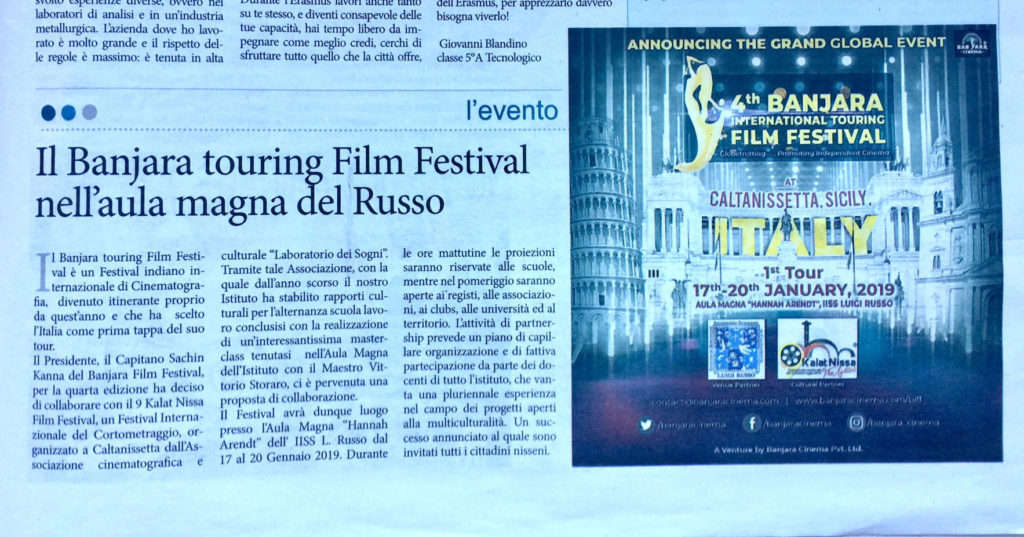 Banjara International Touring Film Festival ready to create a landmark 1 Banjara International Touring Film Festival ready to create a landmark