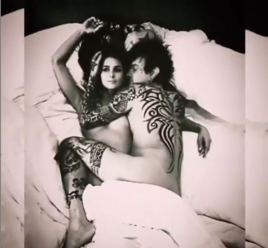 Tommy Lee is completely naked with his wife Brittany Furlan Lee photo leaked 1 Tommy Lee